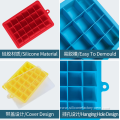 Creative ice tray with lid silicone ice tray